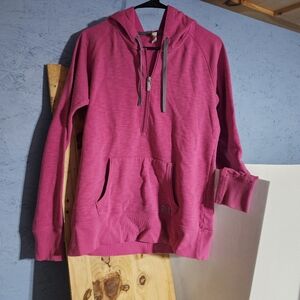Under Armour Pink cold gear women's hoodie. Size Medium